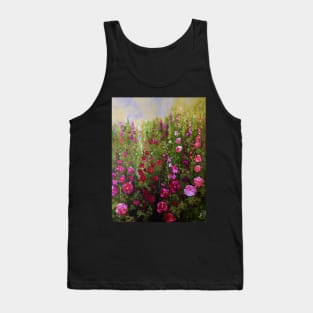 Hollyhocks Tank Top